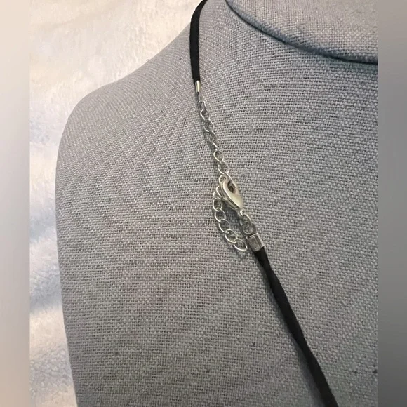 Rare Vintage Peacock Silver Necklace - Picture 5 of 6